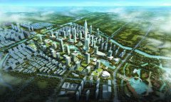 融商务区分金融焦点区、金融拓展区、分